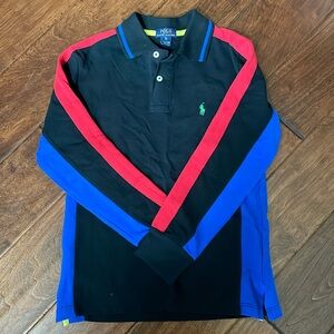 Boys long sleeve polo